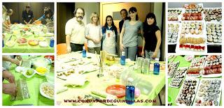 Resumen de nuestro primer taller de sushi
