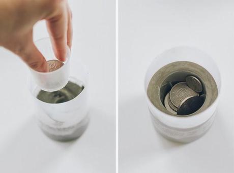 DIY...PORTAVELAS DE CEMENTO