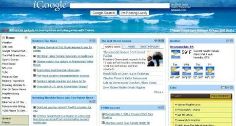 Tal como estaba programado iGoogle hoy cerró definitivamente igoogle