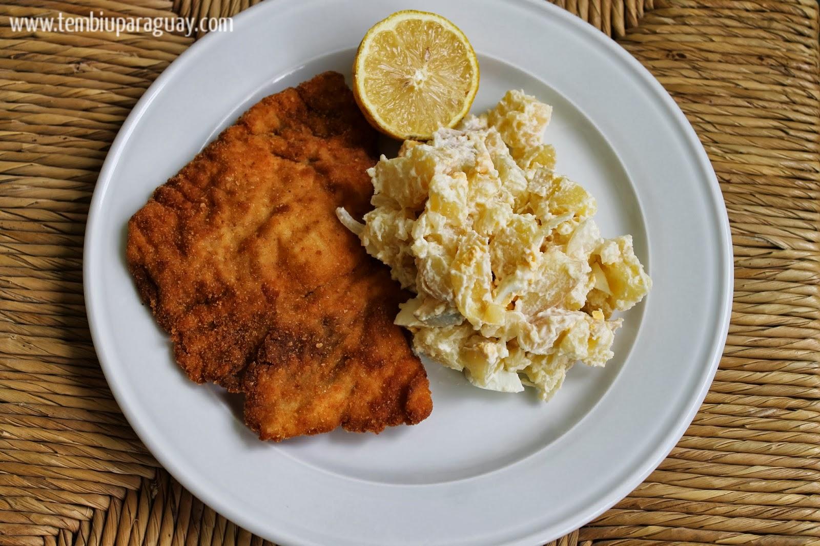 Milanesa de mondongo