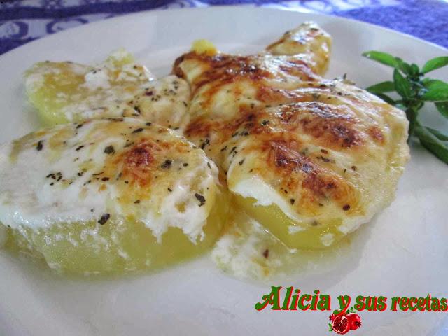 PATATAS AL GRATÉN
