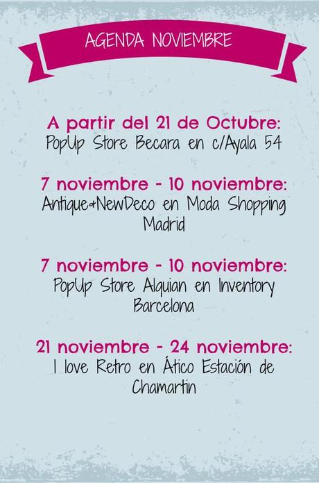 agenda noviembre
