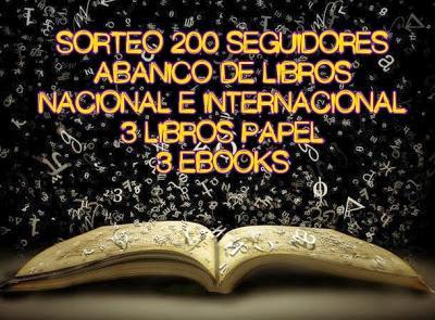 200 Seguidores super sorteo en Noviembre http://abanicodelibros.blogspot.com.es/2013/11/200-seguidores-super-sorteo-en-noviembre.html