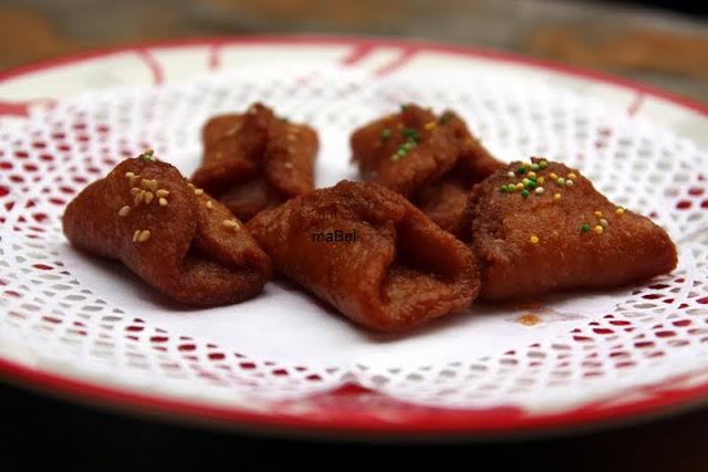 Pestiños brillantes