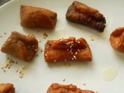 Pestiños brillantes