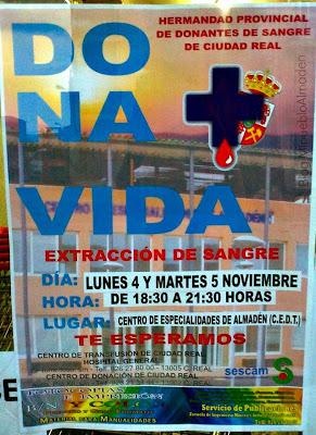 Donación de sangre en Almadén