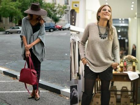 cristina blanco, guia de estilo, guiadeestilo, spanish fashion blog, OUTFITS, cos, hakei, october review, leather pencil skirt, lace top, black dress, hats, tartan, maxi cardigan, burgundy  