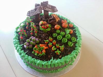 Pastel Huerto