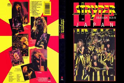 FRIDAY NIGHT LIVE (5): Stryper - Live In Japan, 1985