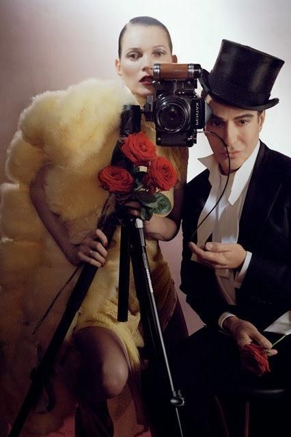 Kate Moss and John Galliano for Vogue UK