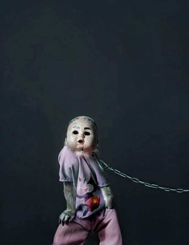 Los monos con mascaras de Indonesia