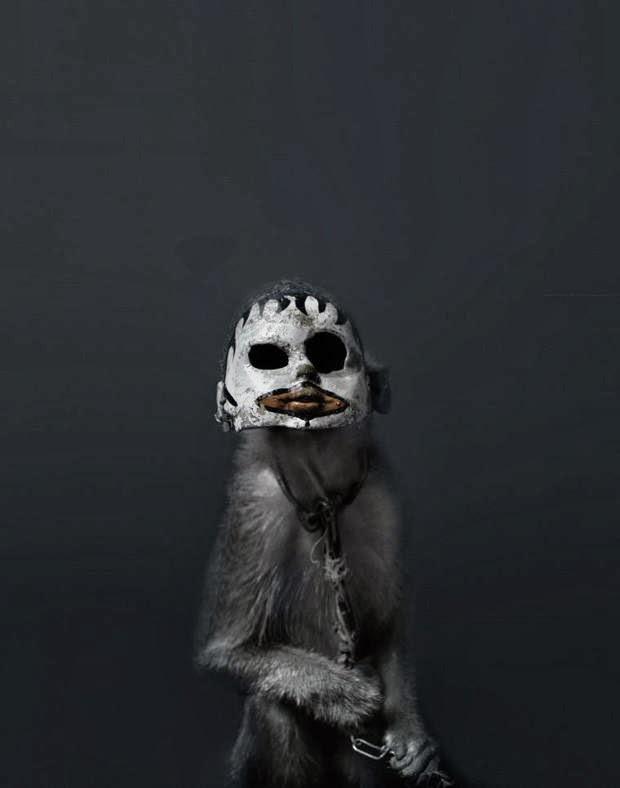 Los monos con mascaras de Indonesia