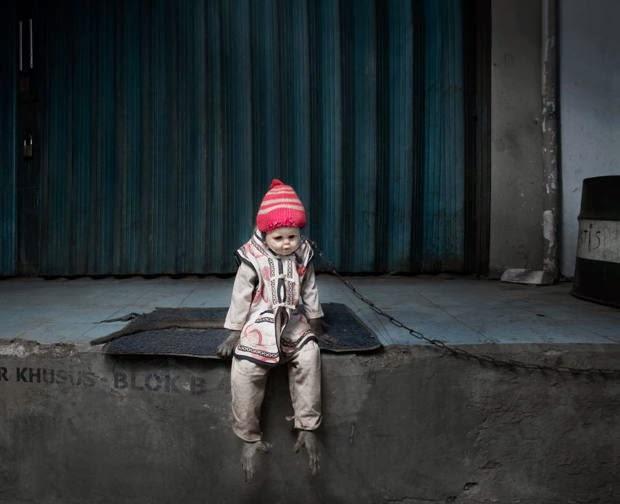 Los monos con mascaras de Indonesia