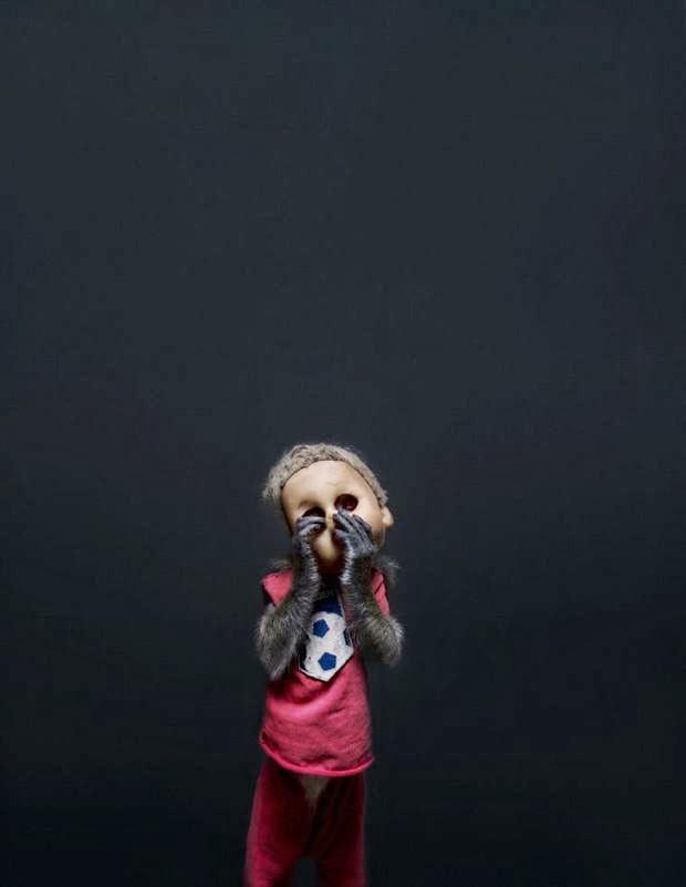 Los monos con mascaras de Indonesia