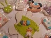 Baby shower biscuits