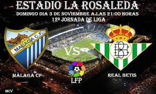 MALAGA CF  vs  REAL BETIS