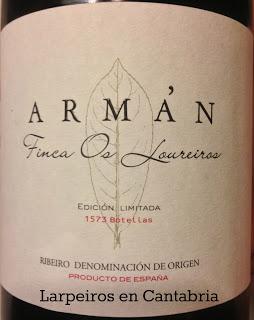 Vino Blanco Armán Finca Os Loureriros 2010: Opiniones encontradas.