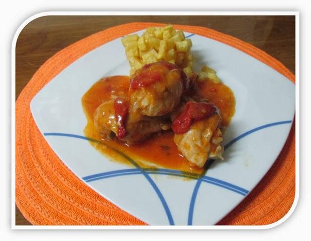 JAMONCITOS DE POLLO ESTOFADOS