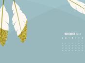 Calendarios imprimibles noviembre