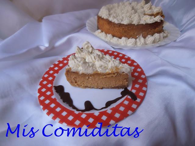 PASTEL CHEEESECAKE DE CALABAZA