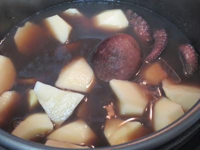 Pulpo a la gallega olla GM