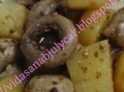 Patatas champiñones
