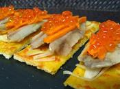 Ceviche boquerones huevas salmón