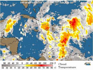 Lluvias por zona aguaceros y baja presión