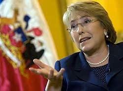 Bachelet va arriba en encuestas.
