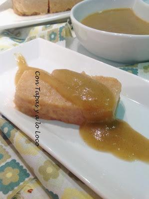 Salsa de manzana reineta