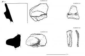 Dibujo de Material Arqueologico