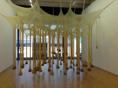 Primer día: Pompidou & Quai Branly #6diasenParis Ernesto Neto, We stopped just here at the time