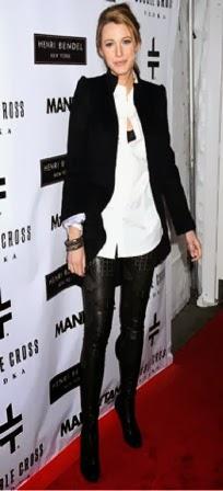 Letizia, Kristen Stewart, Victoria Beckham, Olivia Palermo y más famosas adoran el cuero