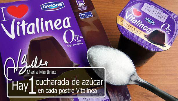 Nuevos Postres Vitalínea:  sin grasa pero con azúcar