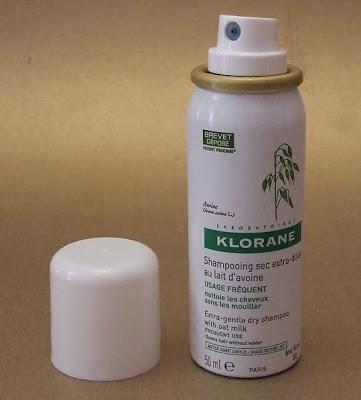 Champú Seco al extracto de avena de KLORANE – una gran ayuda para el pelo graso