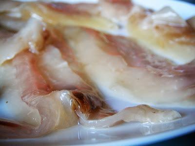 BERENJENAS CON TOCINO DE JAMÓN IBÉRICO
