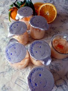 Espuma de Gominolas de Naranja (como un yogur)