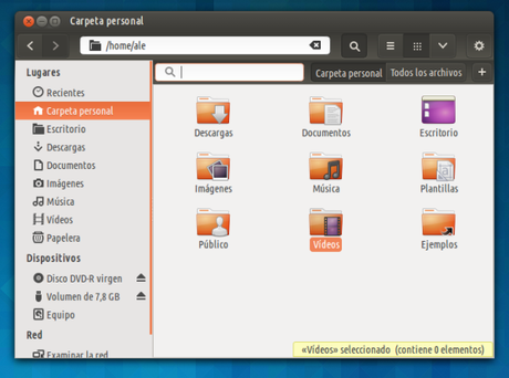 Busqueda en Nautilus Ubuntu 13.10 7 cosas a hacer después de instalar Ubuntu 13.10 Saucy Salamander