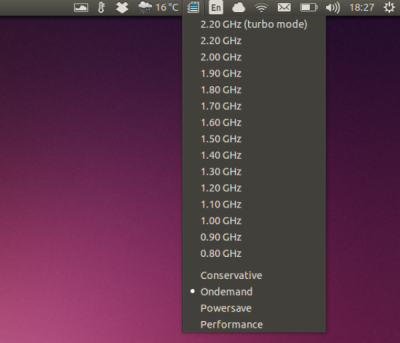 7 cosas a hacer después de instalar Ubuntu 13.10 Saucy Salamander Indicador frecuencia CPU 7 cosas a hacer después de instalar Ubuntu 13.10 Saucy Salamander