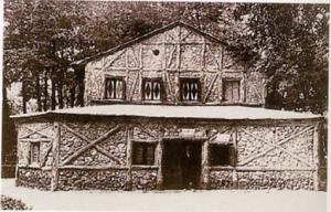 Casa del Pobre y del Rico, desaparecida vivienda que estuvo en el Parque del Retiro, en Madrid