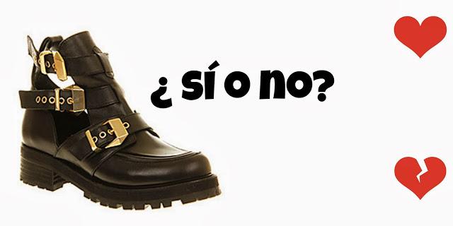 Sí o no a las botas cut out