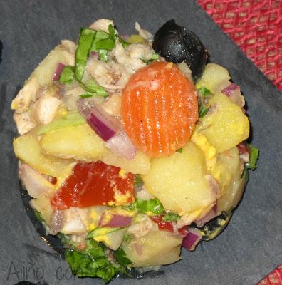ENSALADA DE PATATA Y CABALLA