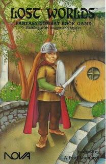 Lost Worlds,de Alfred Leonardi:libro-juegos de combate fantastico