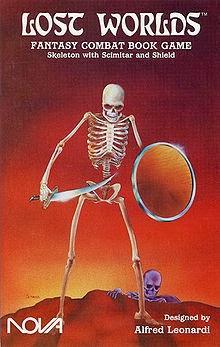 Lost Worlds,de Alfred Leonardi:libro-juegos de combate fantastico