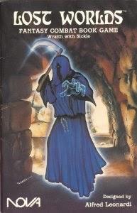 Lost Worlds,de Alfred Leonardi:libro-juegos de combate fantastico