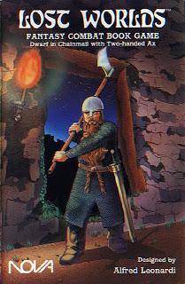 Lost Worlds,de Alfred Leonardi:libro-juegos de combate fantastico