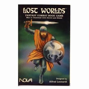 Lost Worlds,de Alfred Leonardi:libro-juegos de combate fantastico