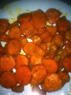 Zanahorias aliñadas