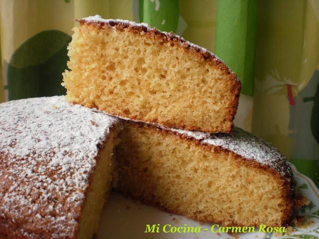 BIZCOCHO DE ALMENDRAS AL AROMA DE AGUA DE ROSAS