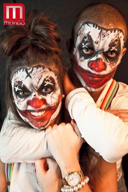 Maquillaje de Killer Clown para Halloween
